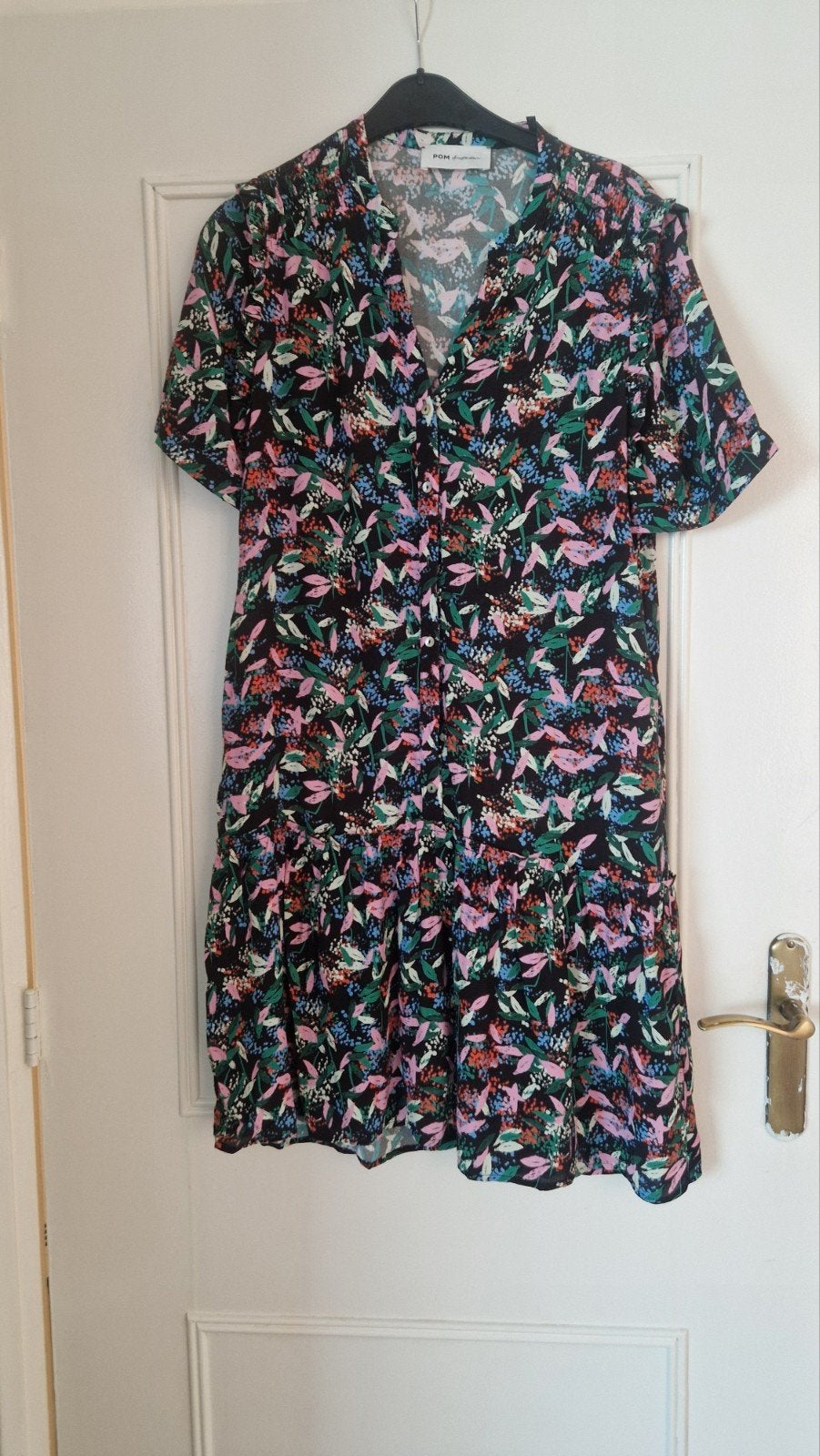 Nieuwe Pom Amsterdam jurk maat 38, 100% viscose, Maat 38/40 (M), Overige kleuren, Nieuw, Ophalen of Verzenden