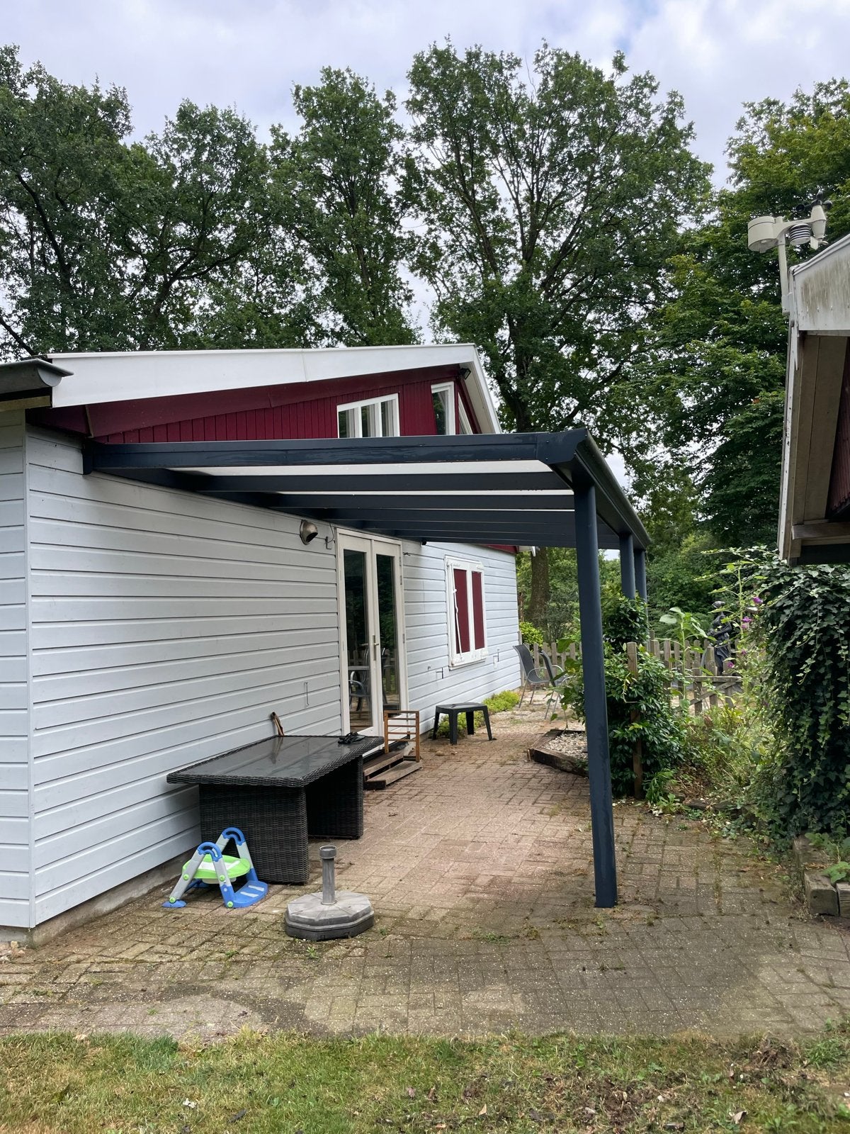 Aluminium overkapping 6x3 meter, Tuin en Terras, Overkappingen, Ophalen, Gebruikt, Veranda
