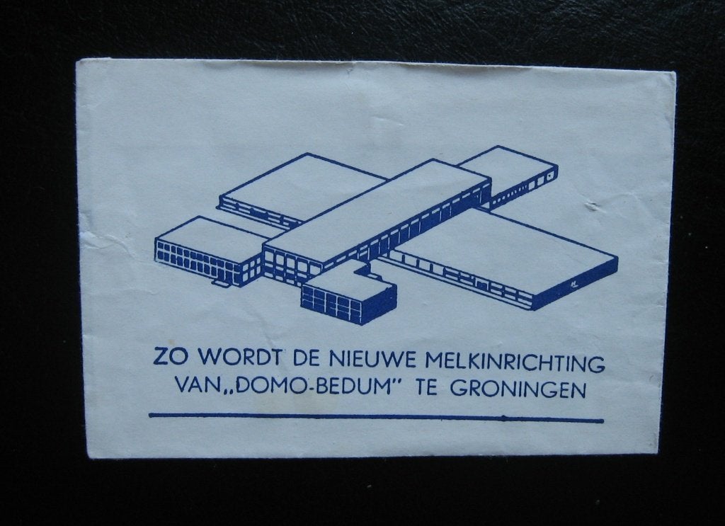 5091 Groningen - De Nieuwe Melkinrichting van Domo-Bedum, Verzamelen, Verzenden, Nederland
