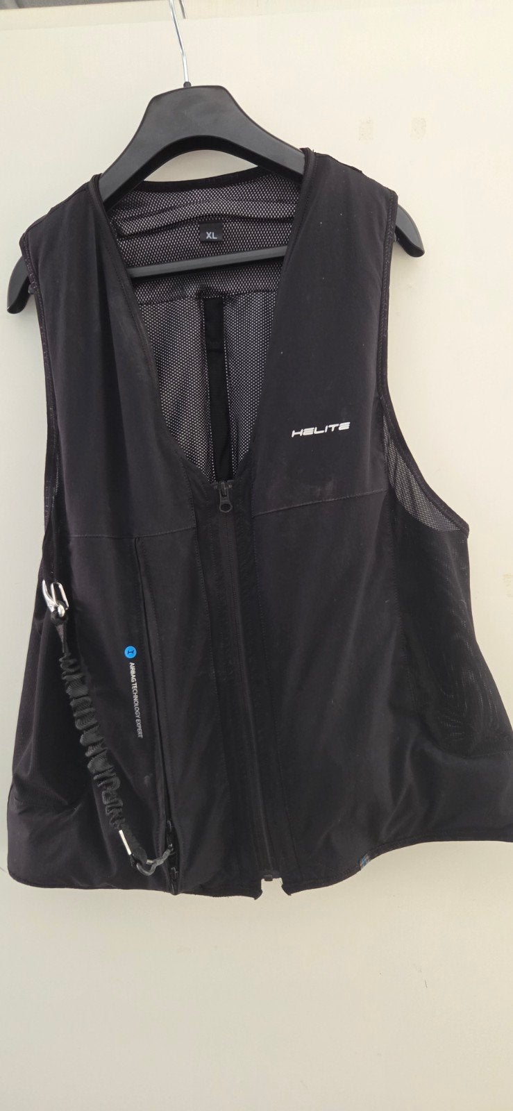 Helite airbagvest Zip-In 2 Adult maat XL, Kleding | Dames, Zwart, Maat 46/48 (XL) of groter, Ophalen of Verzenden, Zo goed als nieuw