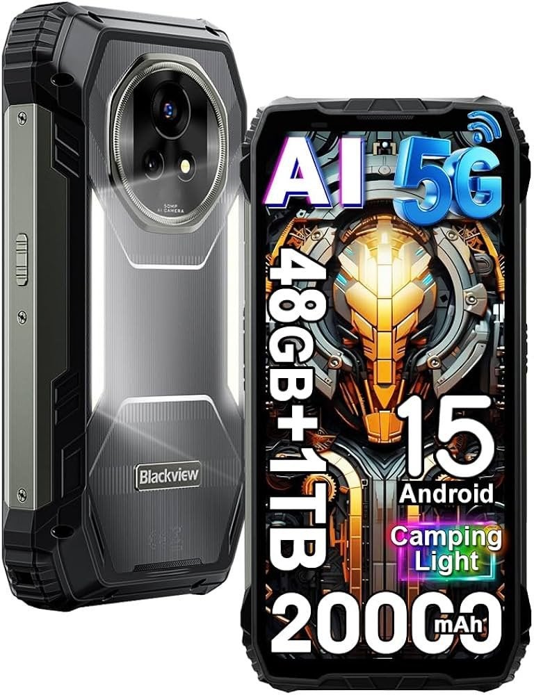 Blackview Xplore 2 Projector telefoon ulefone 8849 oukitel, Overige modellen, Nieuw, Ophalen of Verzenden, Zonder simlock