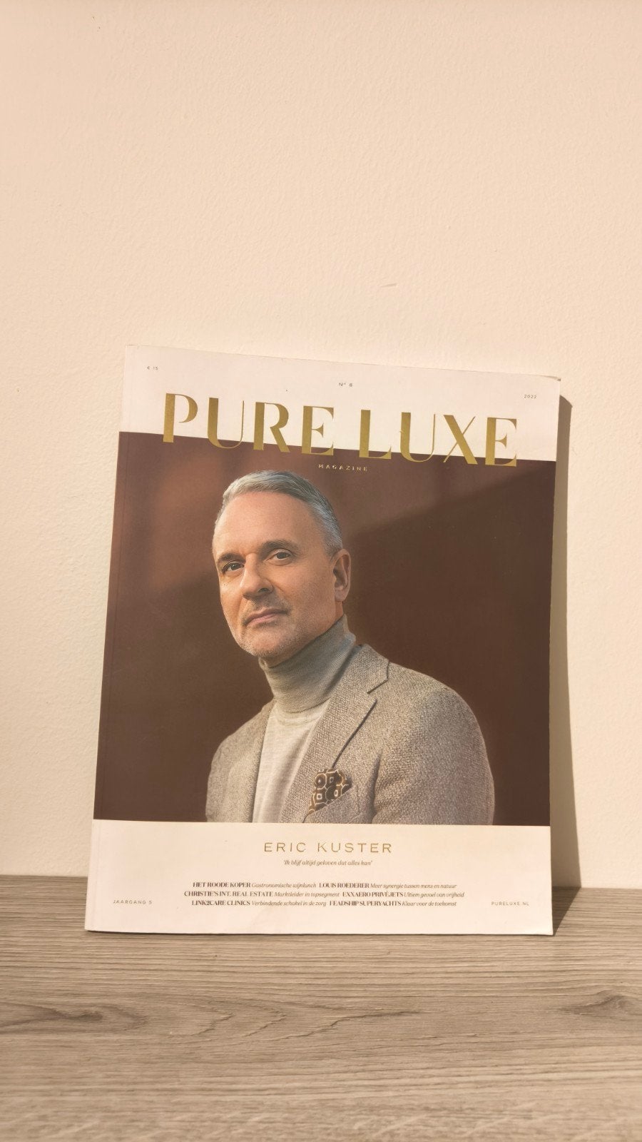 Pure Luxe Magazine - Eric Kuster Editie, Verzenden, Zo goed als nieuw, Glossy