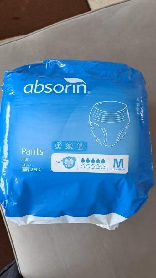 Absorin Pants Plus M (14st ) In 1 Pak Broekjes plus, Ophalen of Verzenden, Nieuw