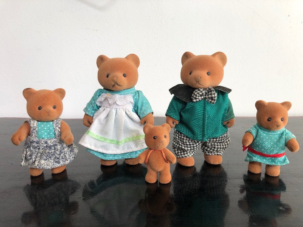 Bärenwald Forest Sylvanian Families Simba beren vintage 80’s, Ophalen of Verzenden, Gebruikt