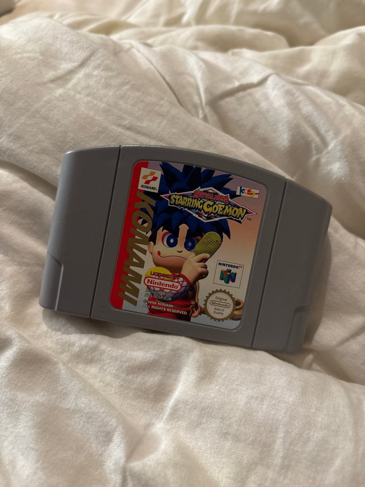 Mystical Ninja Starring Goemon N64 Game Cartridge, Spelcomputers en Games, Ophalen of Verzenden, Gebruikt, Avontuur en Actie