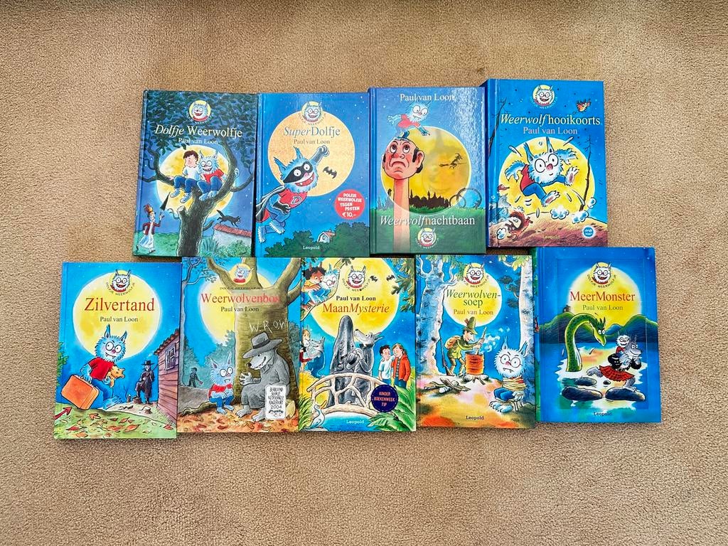 Dolfje weerwolfje boeken, Boeken, Ophalen of Verzenden, Zo goed als nieuw, Paul van Loon, Sprookjes