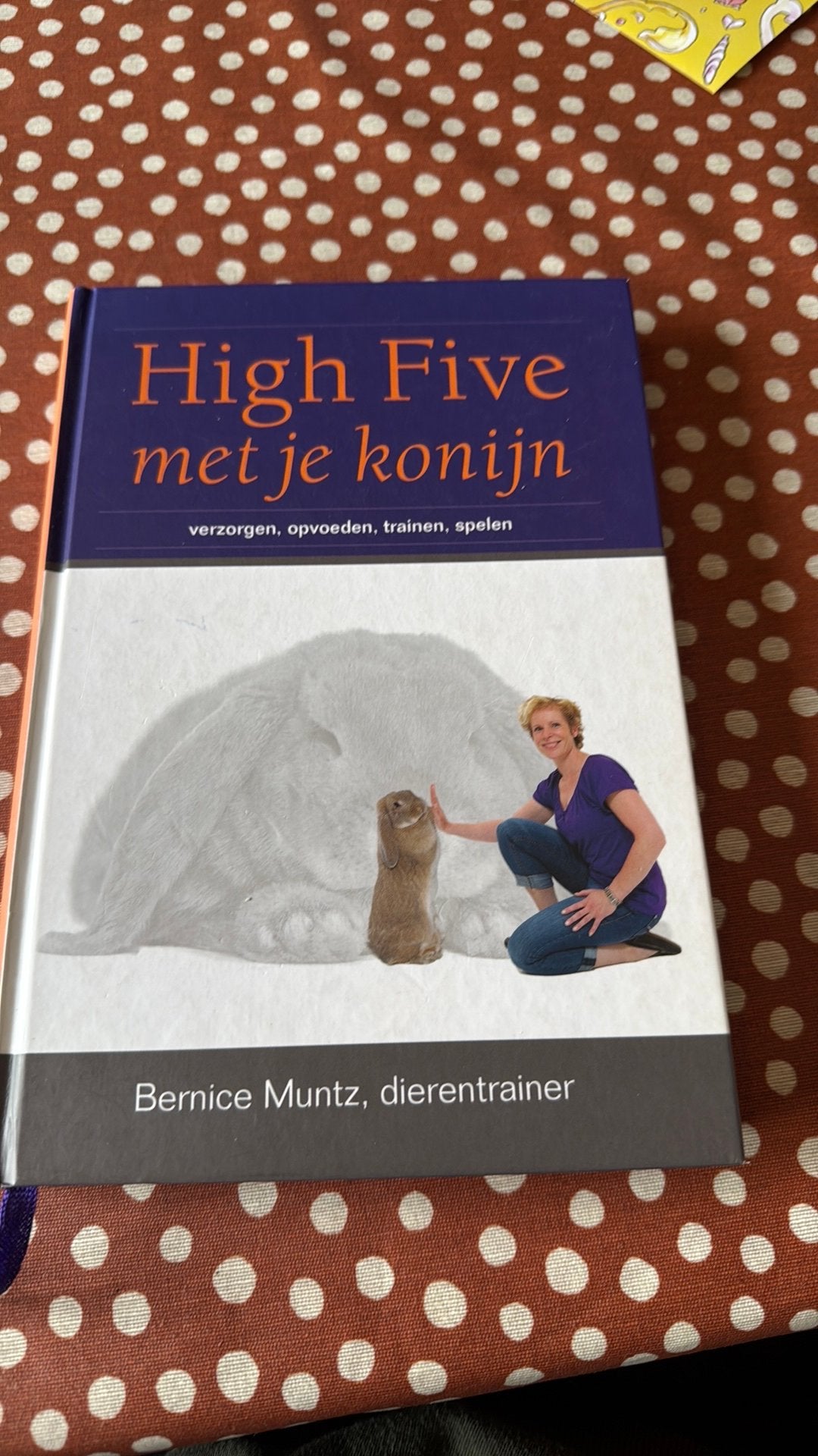 Bernice Muntz - High Five met je konijn, Bernice Muntz, Ophalen of Verzenden, Zo goed als nieuw, Natuurwetenschap