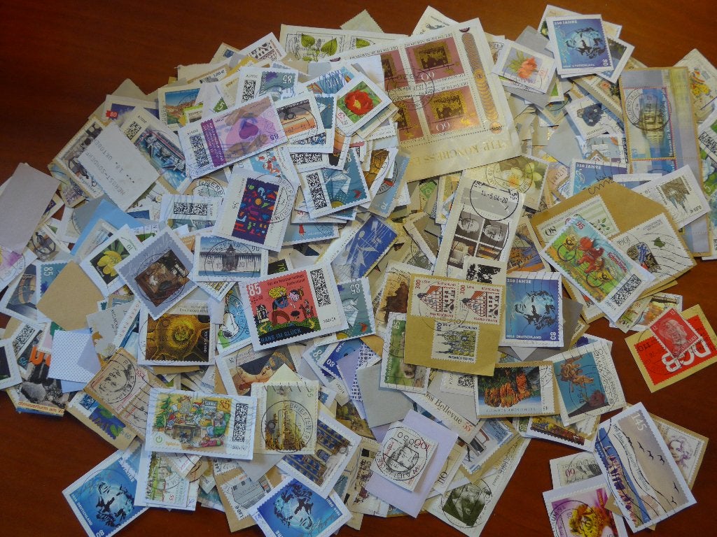 Duitsland Postzgels kilowaar, Postzegels en Munten, Ophalen of Verzenden, BRD, Gestempeld