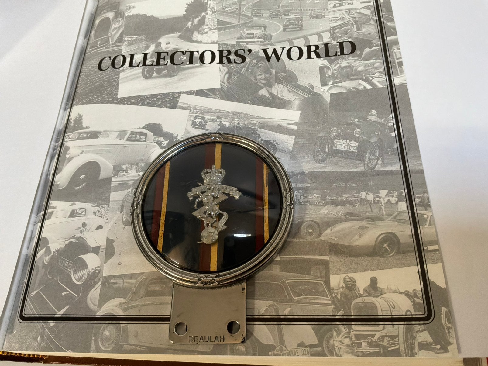 Car Badge Royal Engineers 1940- 1950, Ophalen of Verzenden, Zo goed als nieuw