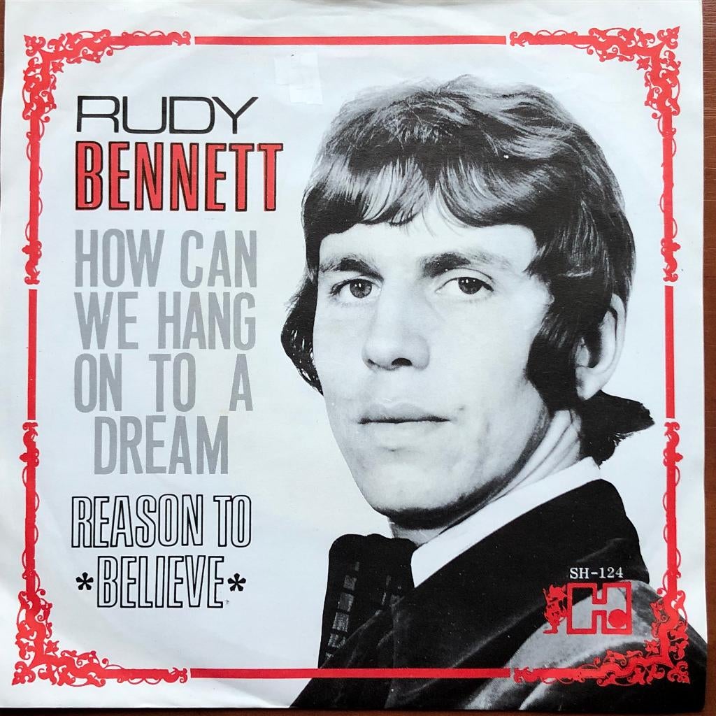 1967    Rudy Bennett        How Can We Hang On To A Dream, 7 inch, Single, Ophalen of Verzenden, Zo goed als nieuw
