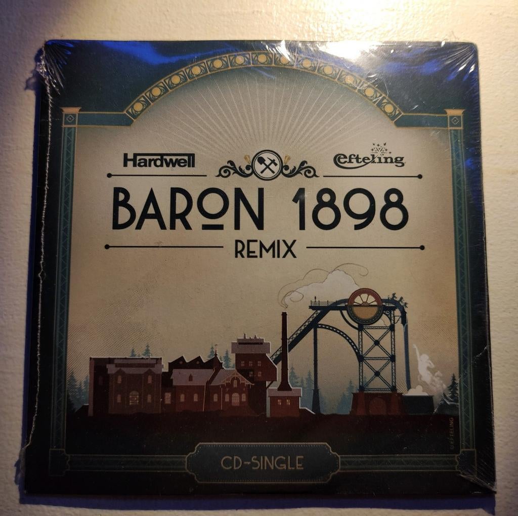 CD Baron 1898 Hardwell remix, nieuw en verpakt, Verzamelen, Efteling, Ophalen of Verzenden, Nieuw, Overige typen