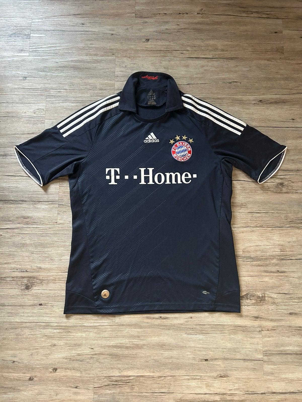 Origineel Bayern München Uitshirt 08/09 - Maat L, Maat L, Ophalen of Verzenden, Zo goed als nieuw, Shirt