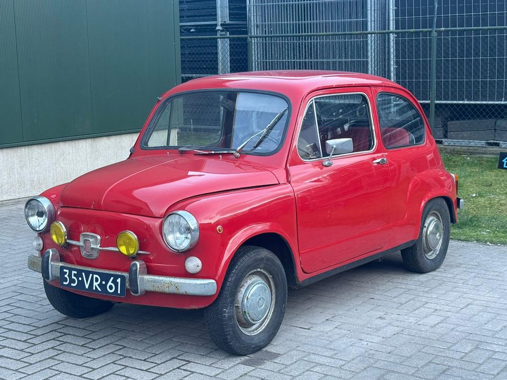 Zastava 750 0.8 S 1978 Rood fiat 600, foto 2