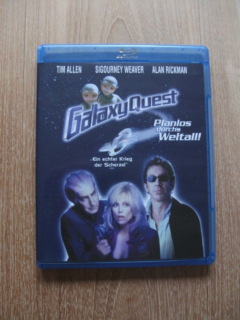 Blu-ray Galaxy Quest (Duitse uitgave) Tim Allen, Engels, Film, Engels, Ophalen of Verzenden