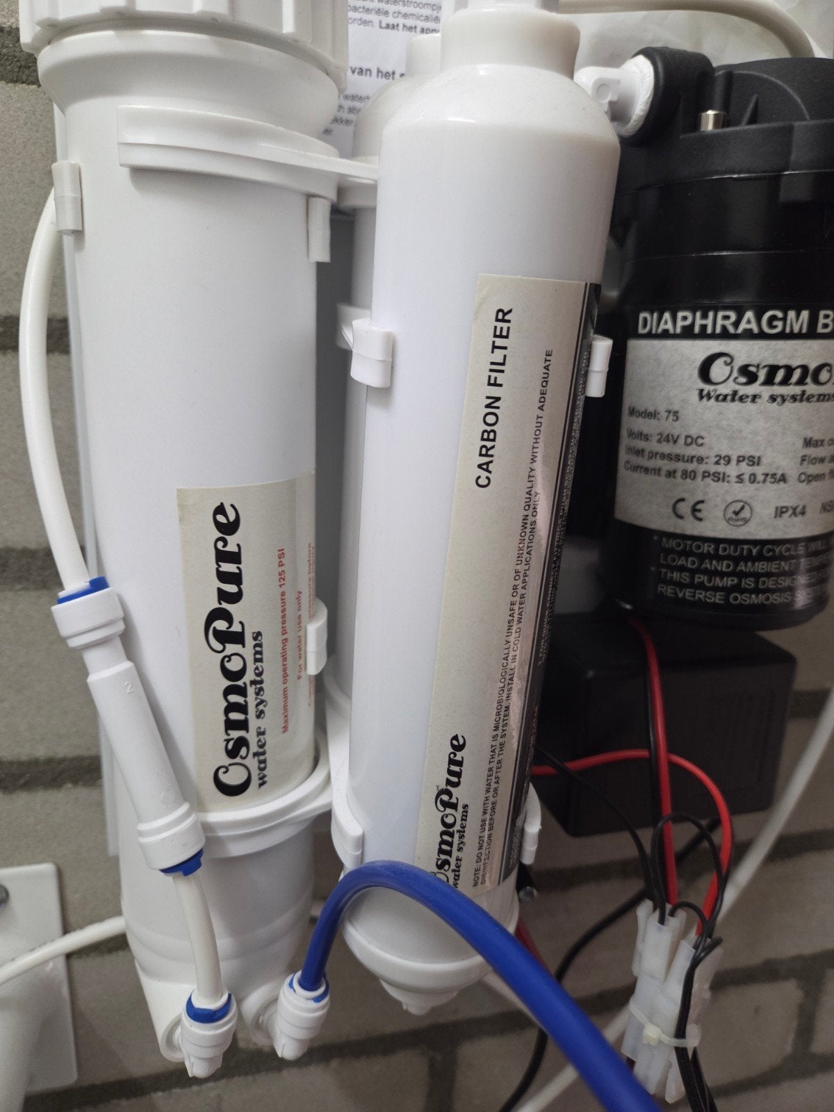 Osmopure Waterontharder met Boosterpomp - Zo goed als nieuw, Ophalen of Verzenden, Zo goed als nieuw