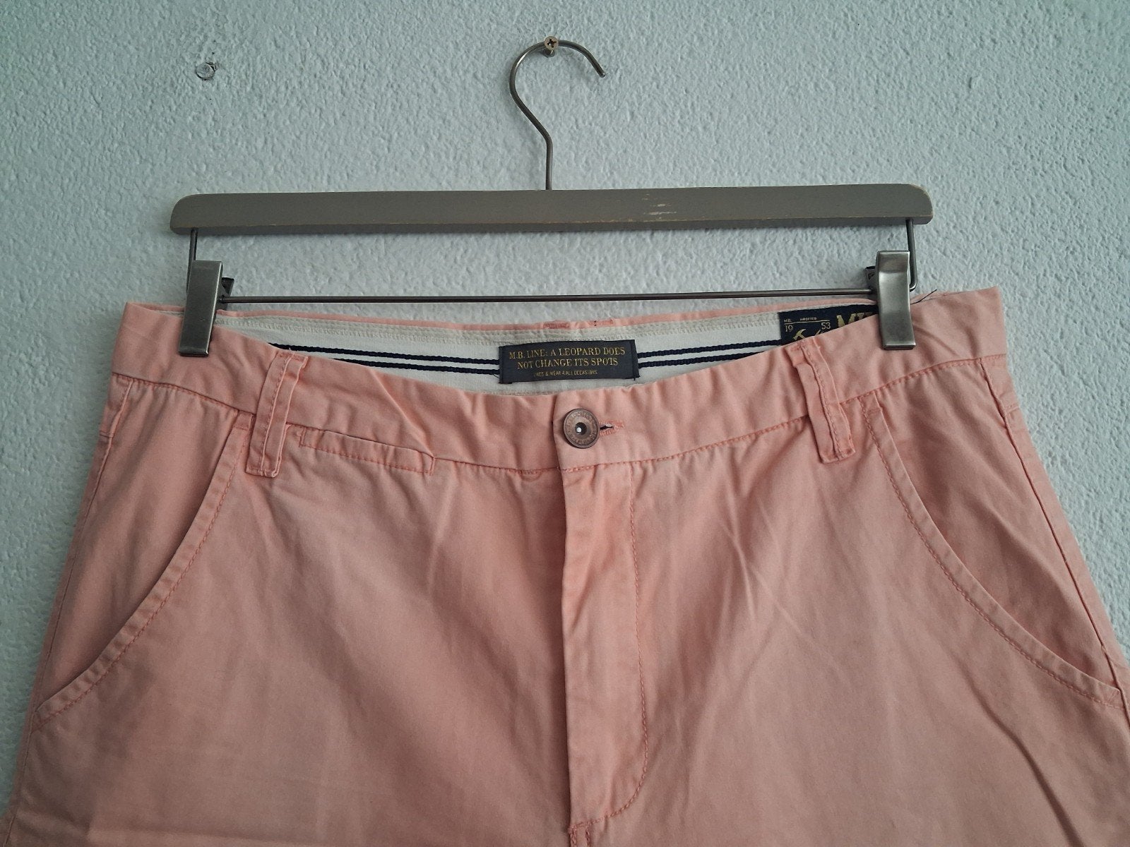 Mills Brorhersc    Roze korte broek /  - Maat 52/54 (L), Kleding | Heren, Broeken en Pantalons, Maat 52/54 (L), Onbekend, Ophalen of Verzenden