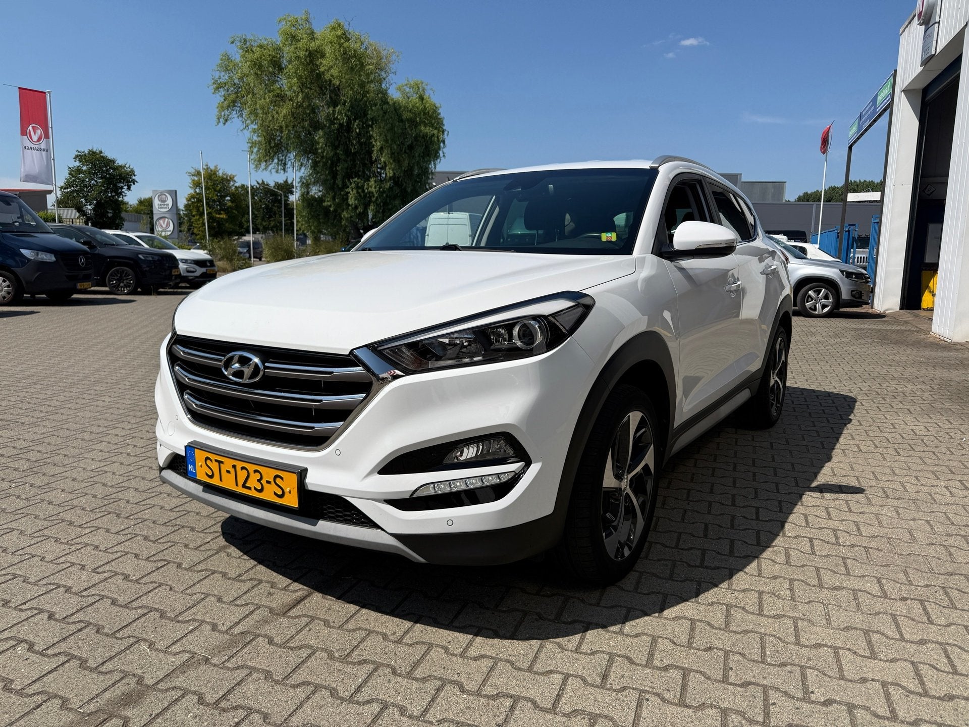 Hyundai Tucson 1.6 GDi Comfort, Voorwielaandrijving, Stof, Gebruikt, 4 cilinders