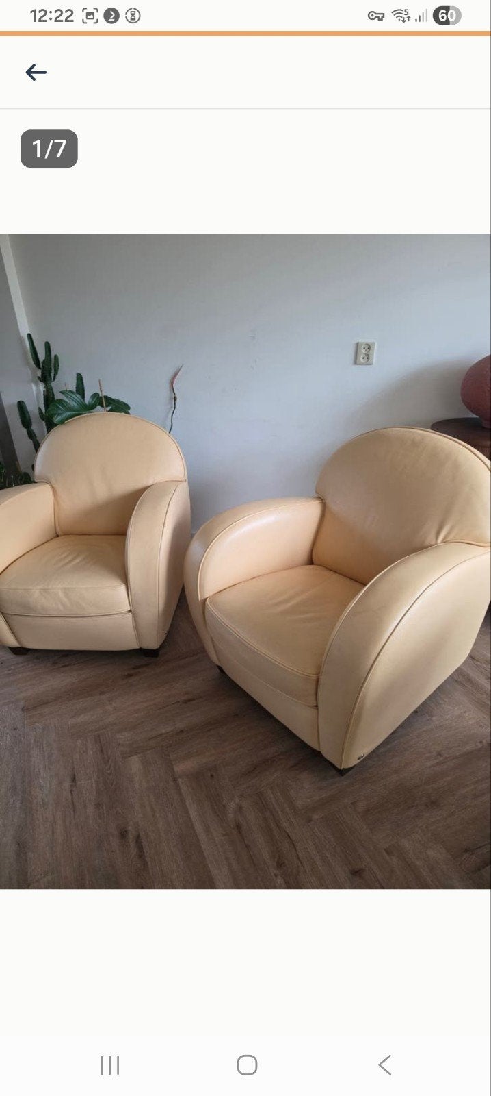 Natuzzi fauteuil aris leer gevraagd, Ophalen of Verzenden, Bruin, Leer, Eén
