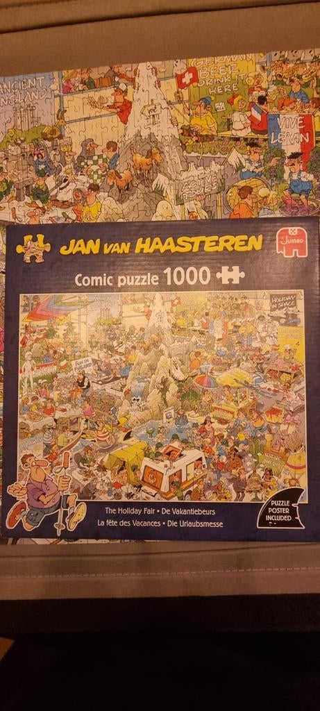 Jan van Haasteren, de vakantiebeurs. Compleet, Ophalen, 500 t/m 1500 stukjes, Zo goed als nieuw, Legpuzzel