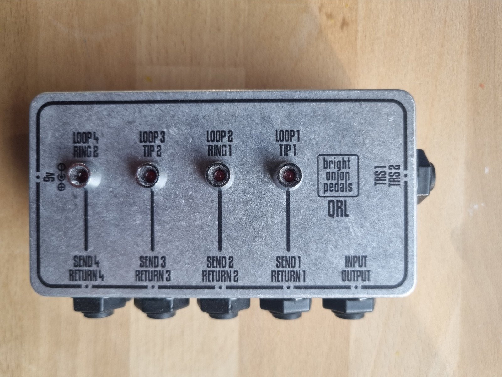Bright Onion Loop Switcher 4 loops - TRS Relay Control, Ophalen of Verzenden, Zo goed als nieuw, Overige typen