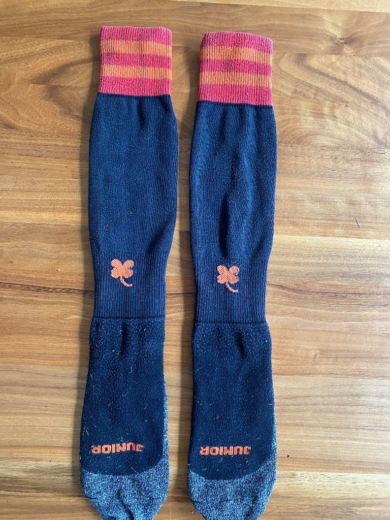 Voetbalsokken Haarlem-Kennemerland (HK) | junior | mt 32-36, Maat XS of kleiner, Overige typen, Ophalen of Verzenden, Zo goed als nieuw