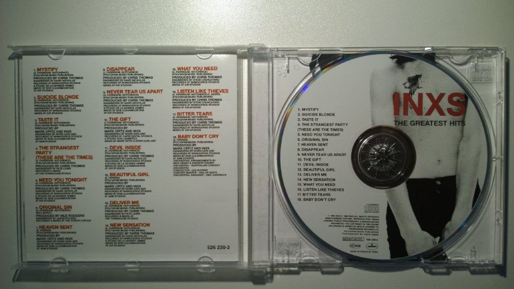 INXS - The Greatest Hits, Ophalen of Verzenden, Zo goed als nieuw, Poprock, Album