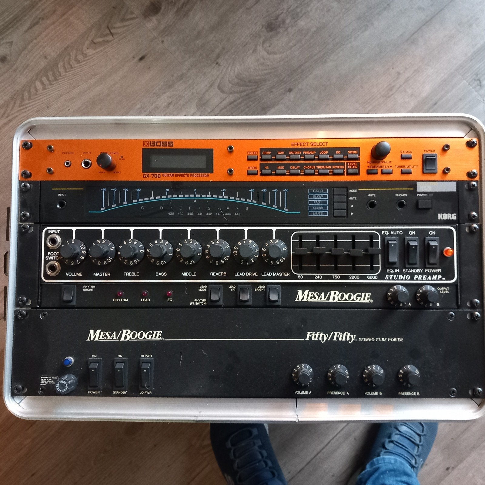 Mesa Boogie plus randapparatuur, Ophalen, Zo goed als nieuw, Gitaar, 50 tot 100 watt