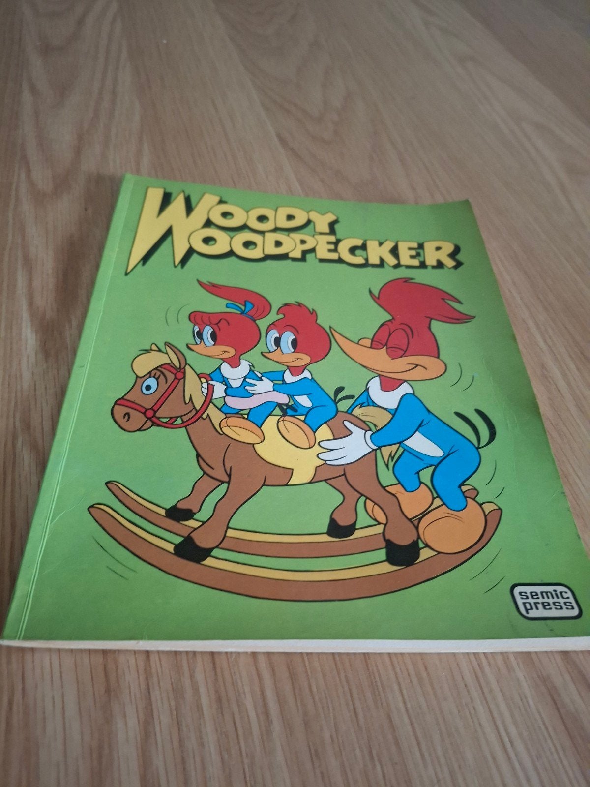 Woody Woodpecker Tijdschrift Vintage 1977 Semic Press, Ophalen of Verzenden