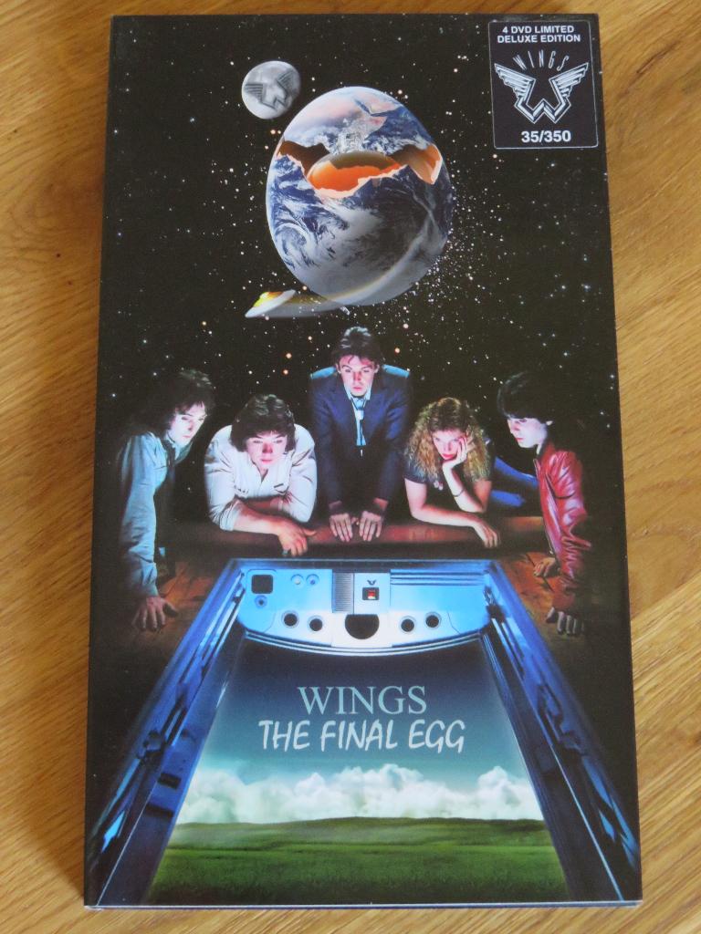 Wings Paul McCartney Ltd. 4 DVD Set Complete The final egg, Ophalen of Verzenden, 1970 - 1979, Zo goed als nieuw, Boxset