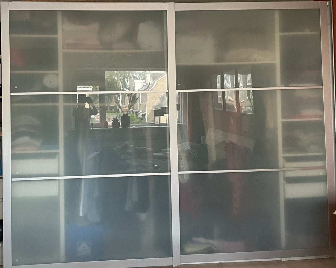 Gratis! Deuren schuifkast PAX 300x236, Ophalen, 200 cm of meer, Zo goed als nieuw, 200 cm of meer