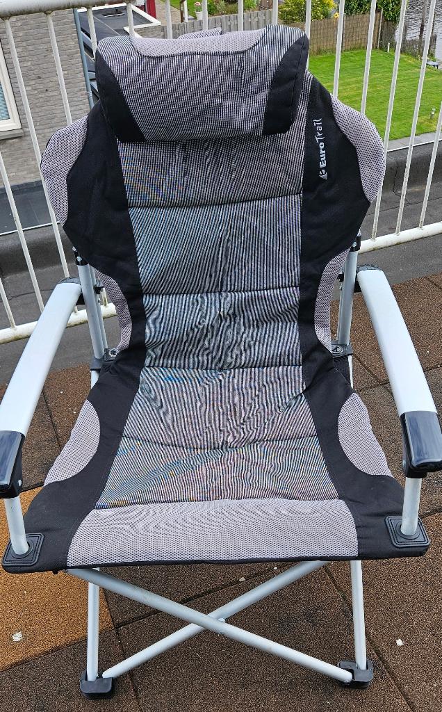 Eurotrail Corsica Campingstoelen ZGAN 5 stuks, Ophalen, Zo goed als nieuw, Campingstoel