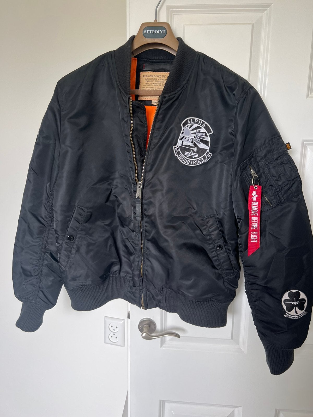 Alpha Industries XL, Verzenden, Zo goed als nieuw, Maat 56/58 (XL), Zwart