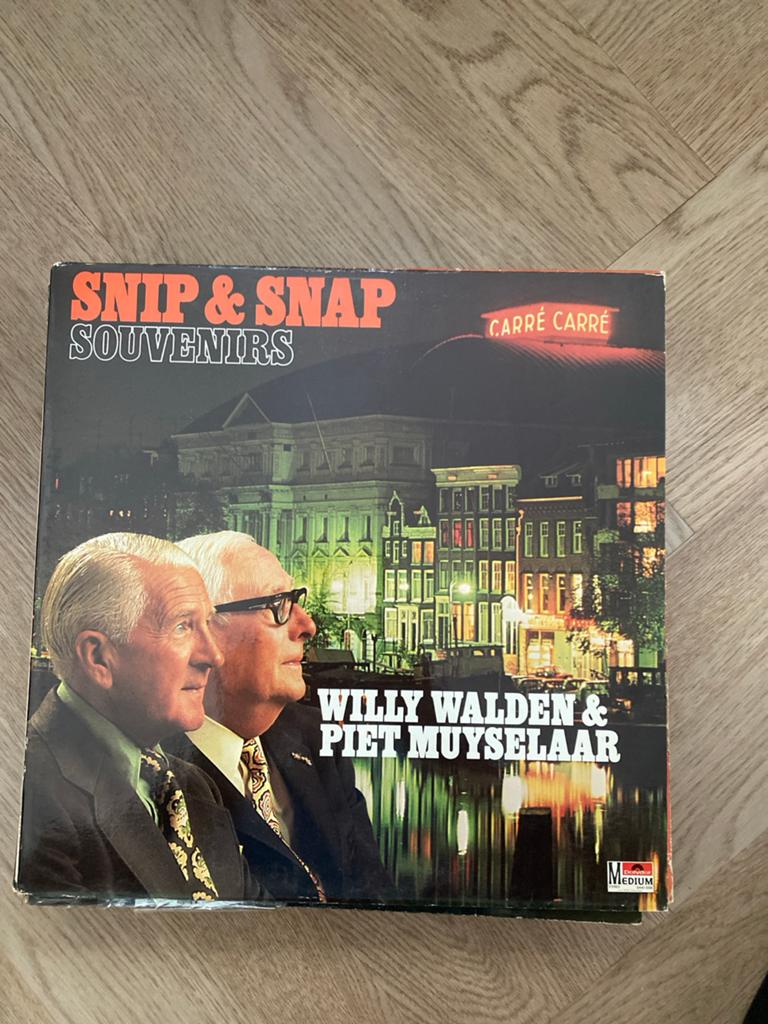 Snip & Snap Souvenirs - Willy Walden & Piet Muyselaar LP, Ophalen of Verzenden, Gebruikt