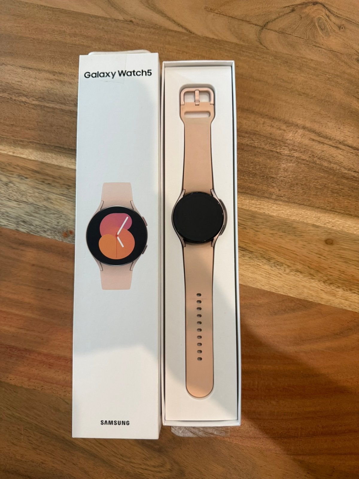 Samsung Galaxy Watch 5, Ophalen, Zo goed als nieuw, Roze, Android