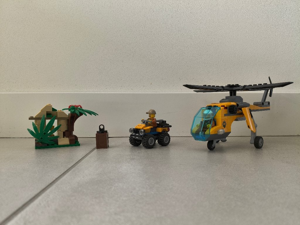 Lego city 60158 Jungle vrachthelikopter, City, Lego, Overige typen, Ophalen of Verzenden