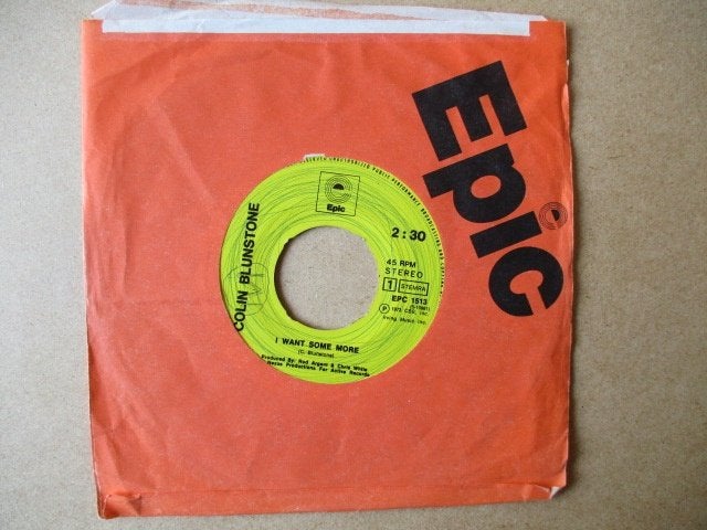 s5665 colin blunstone - i want some more, Ophalen, Gebruikt, 7 inch, Overige genres