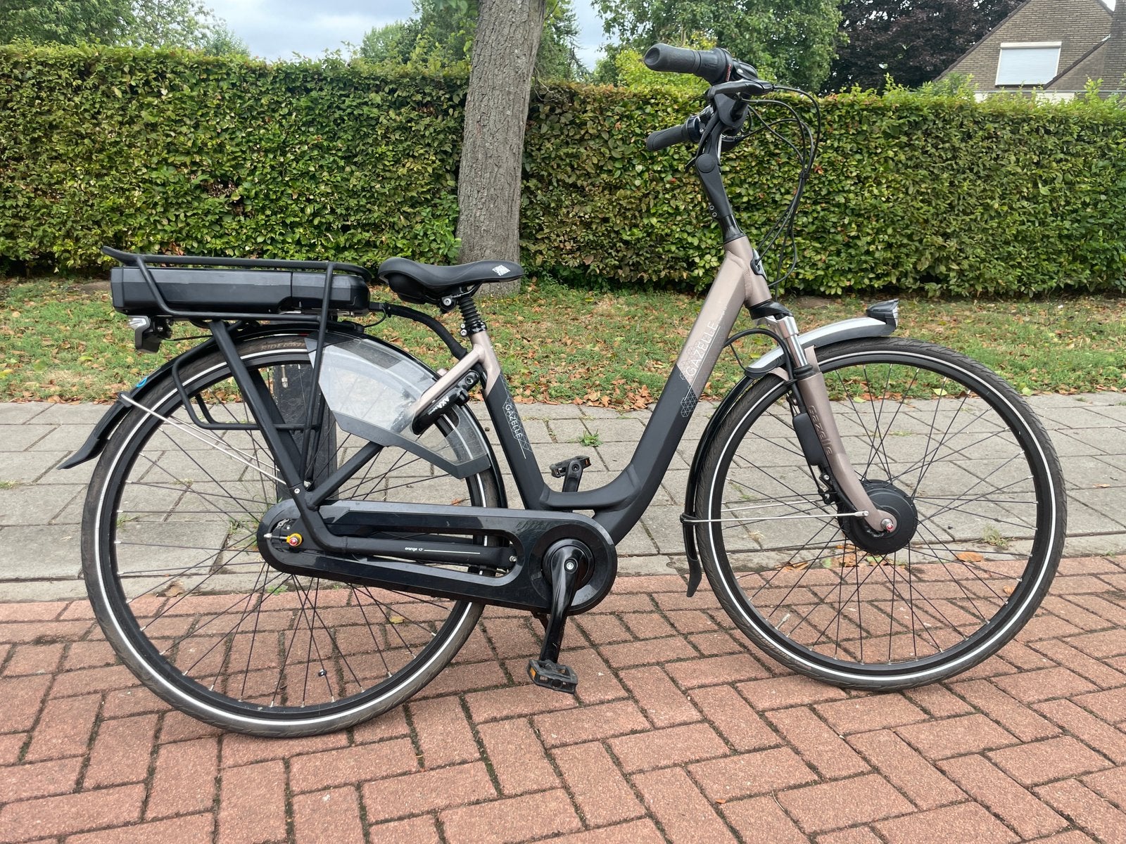 Gazelle orange L46 elektrische fiets Ebike, Ophalen, Gebruikt, Minder dan 47 cm, 50 km per accu of meer