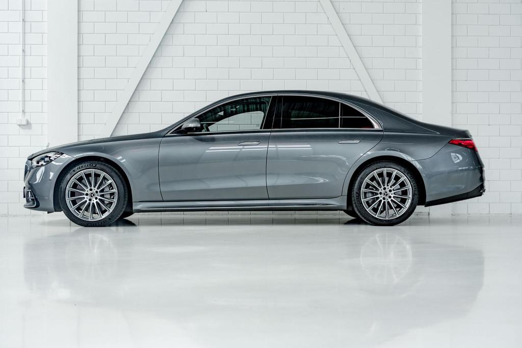 Mercedes-Benz S-klasse 500 4MATIC AMG Line | Panoramadak | B, Auto's, Mercedes-Benz, Automaat, Gebruikt, Euro 6, Leder