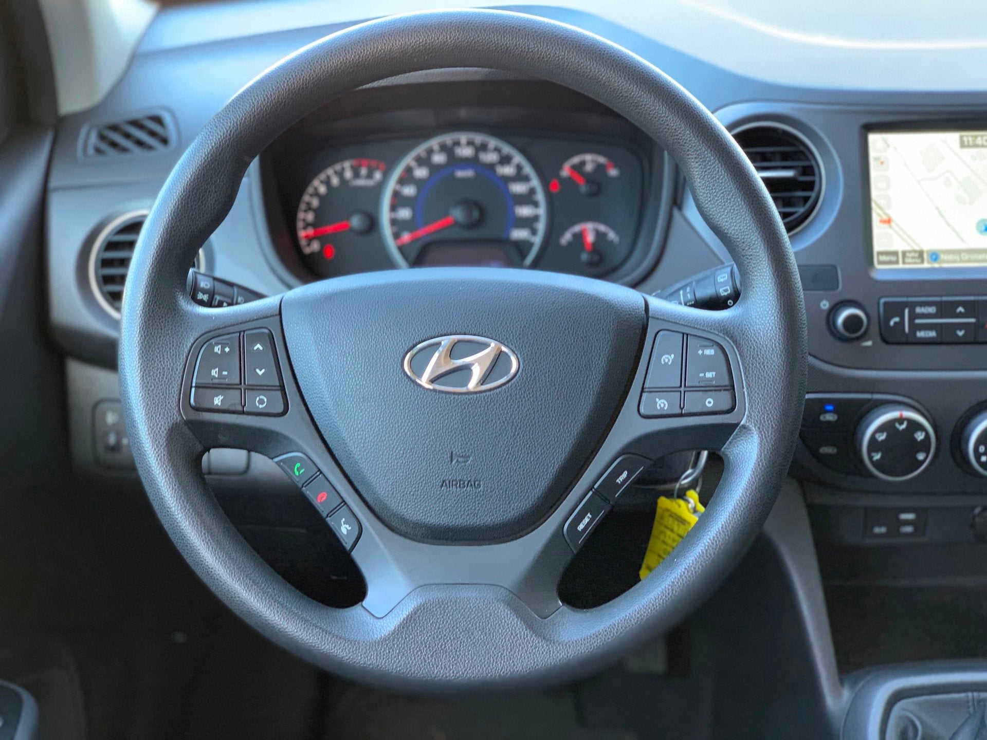 Hyundai I10 1.0i Comfort|CruiseControl|Navigatie|Airco|Deale, Auto's, Voorwielaandrijving, Gebruikt, Bedrijf, Handgeschakeld