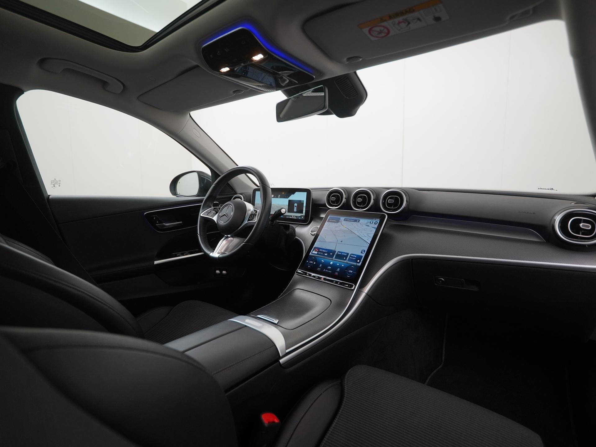 Mercedes-Benz C-klasse 300e Business Avantgarde | Panoramada, Auto's, Automaat, 4 cilinders, Plug-in hybride, Hybride Elektrisch/Benzine