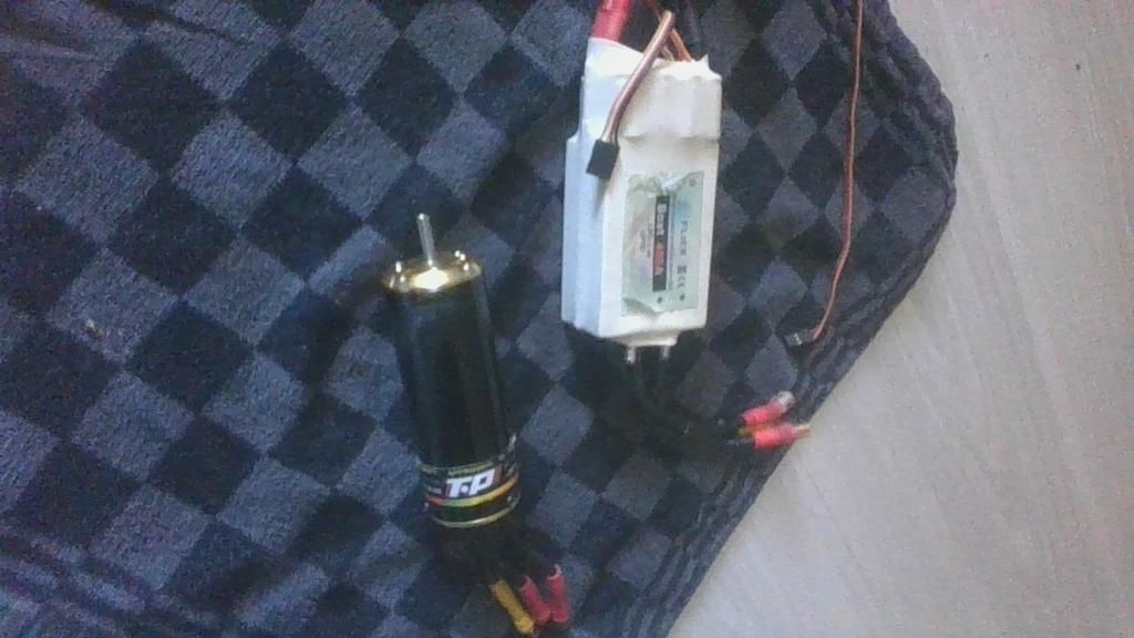 RC boot esc 400 amp tppower cm4070 motor 2850kv 6s, Ophalen of Verzenden, Zo goed als nieuw