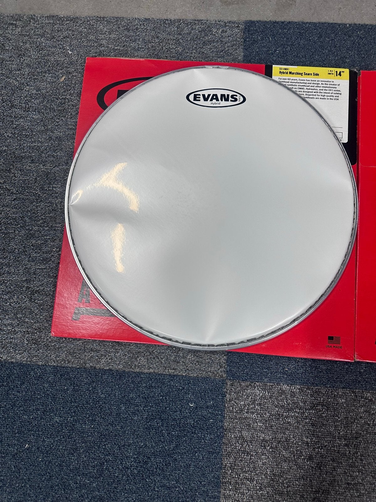 Evans Level 360 Hybrid Marching Snare Drumvel 14 inch, Ophalen of Verzenden, Nieuw, Overige soorten