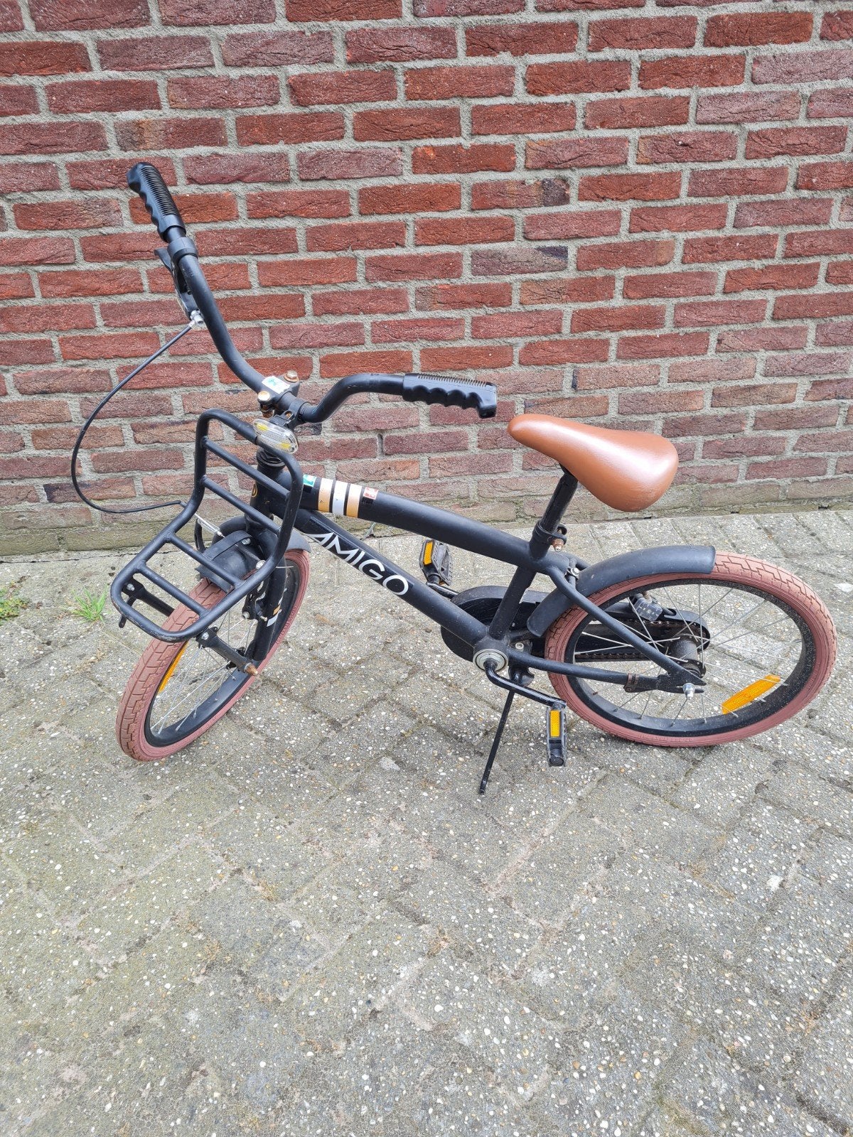kinderfiets 18 inch, Ophalen, Gebruikt, 16 tot 20 inch
