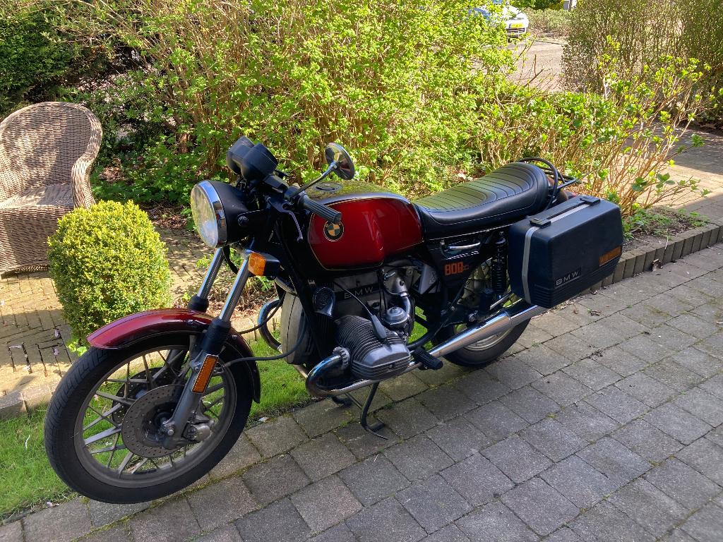 BMW R80/7 met RVS onderdelen uit 1981, Motoren, 2 cilinders, Motorrijbewijs A, Particulier, Meer dan 35 kW