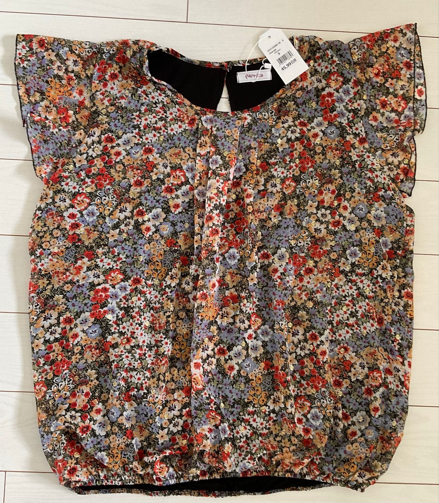 Nieuw Paprika shirt maat 3 (48) met bloemenprint, Meerkleurig, Maat 46/48 (XL) of groter, Nieuw, Ophalen of Verzenden
