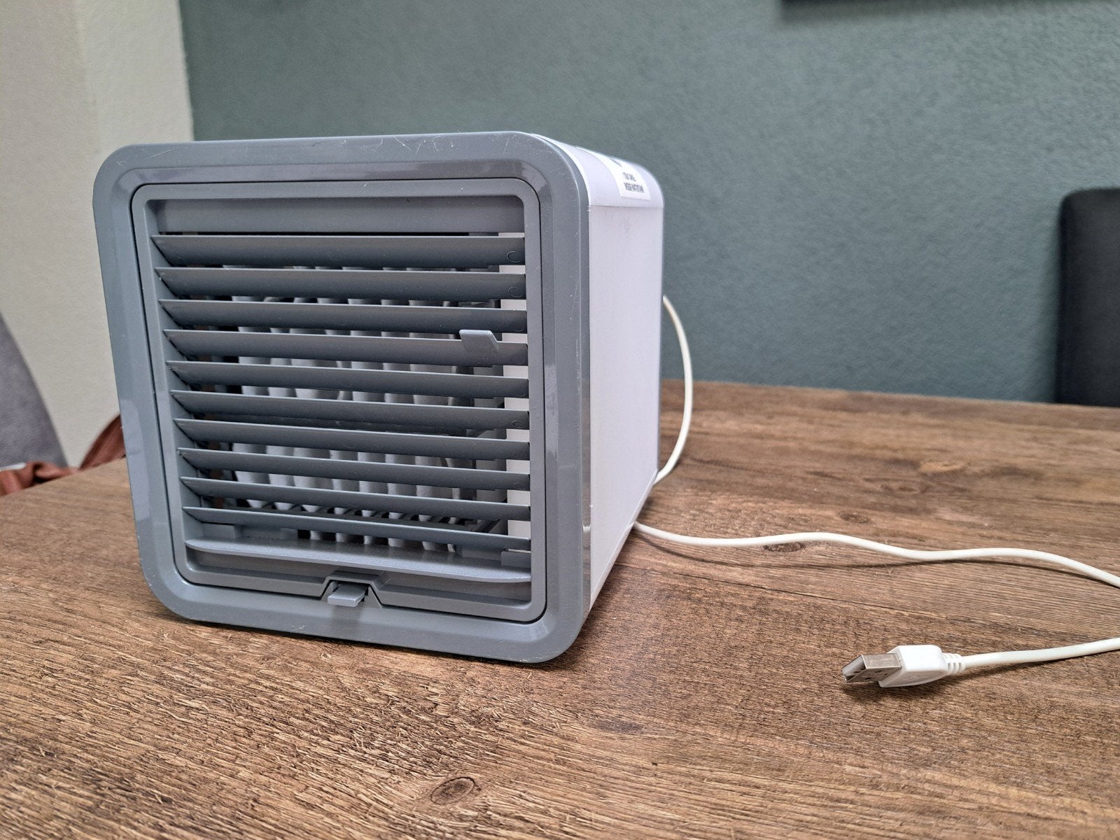 Aircooler nor tec, compact, met USB aansluiting, Tafel- of Grondventilator, Minder dan 60 m³, 3 snelheden of meer, Ophalen of Verzenden