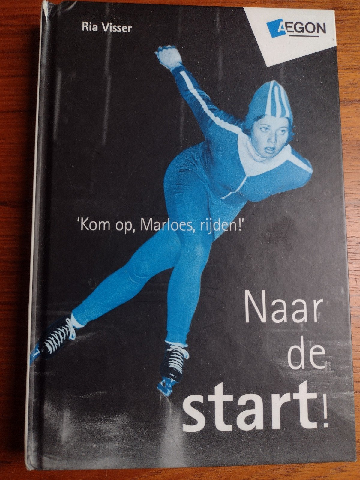 Naar de Start! door Ria Visser - Schaatsboek, Boeken, Ophalen of Verzenden, Gelezen, Ria Visser, Wintersport