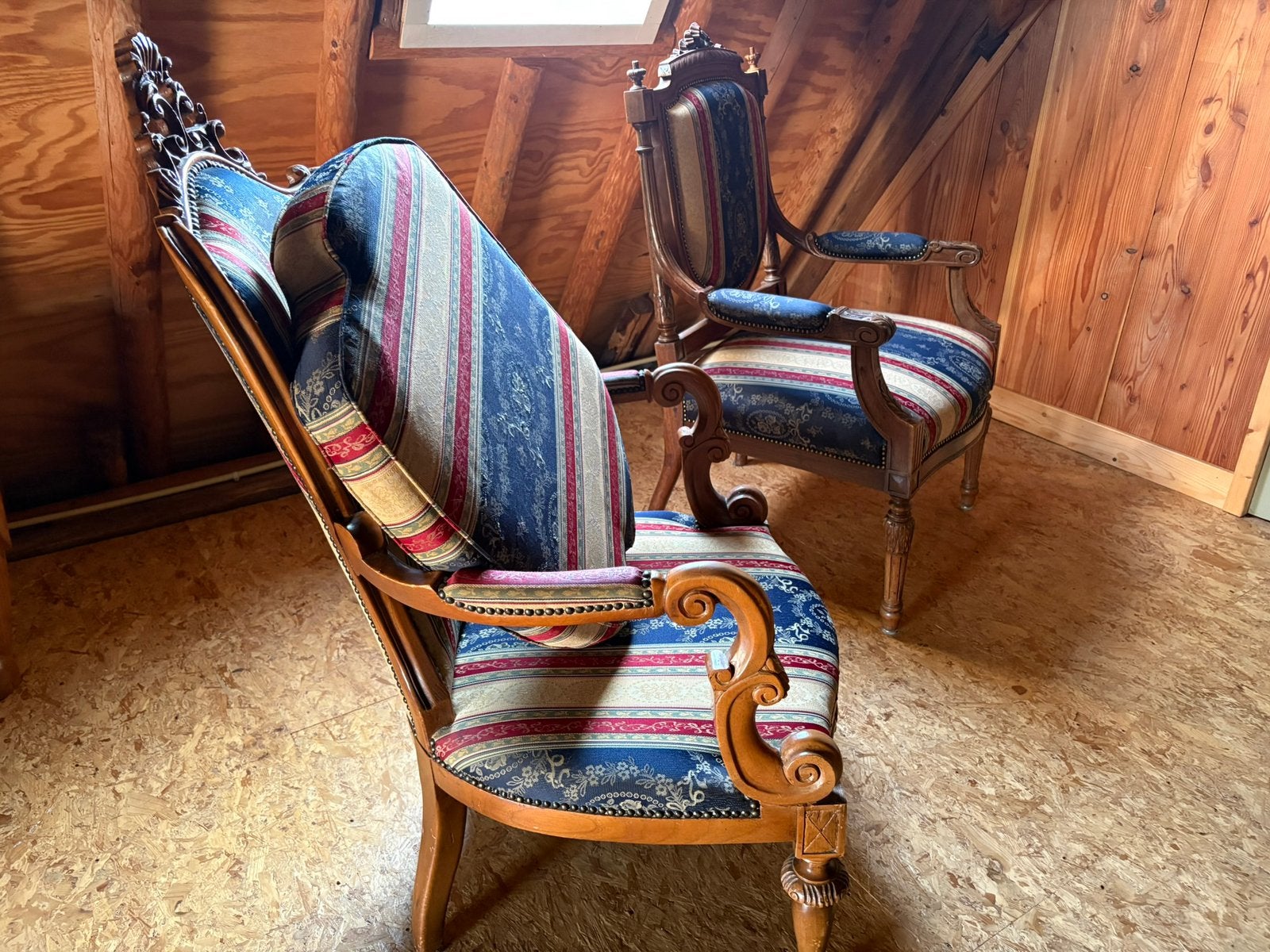 Zetels, Antiek en Kunst, Antiek | Meubels | Stoelen en Banken, Ophalen