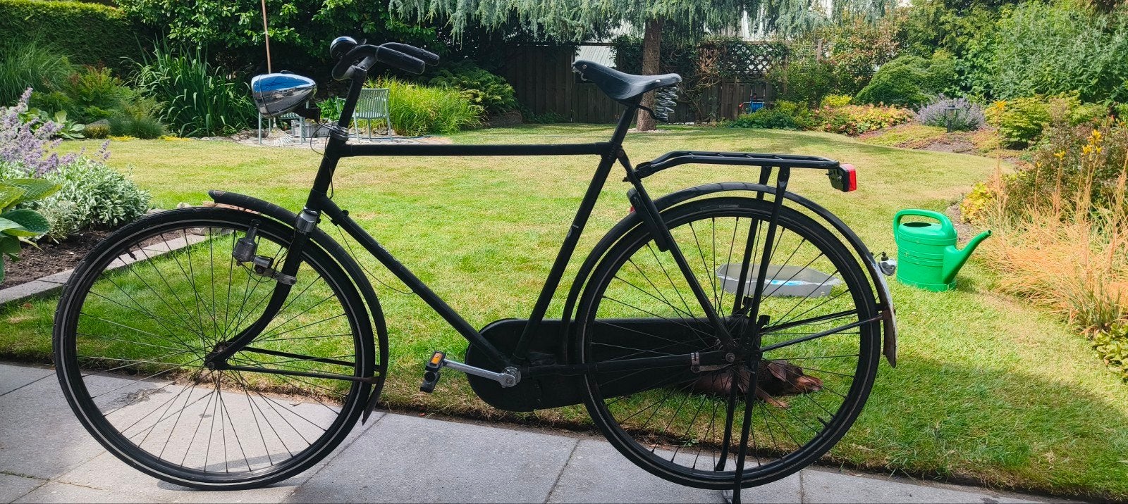 Empo fiets uit de jaren vijftig, Ophalen