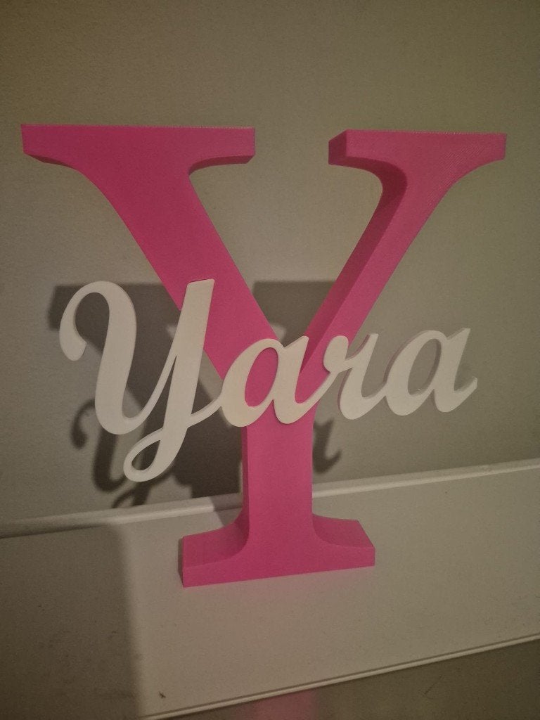 Naamdecoratie – 3D-geprint, Meerkleurig, Ophalen of Verzenden, Modern, Nieuw